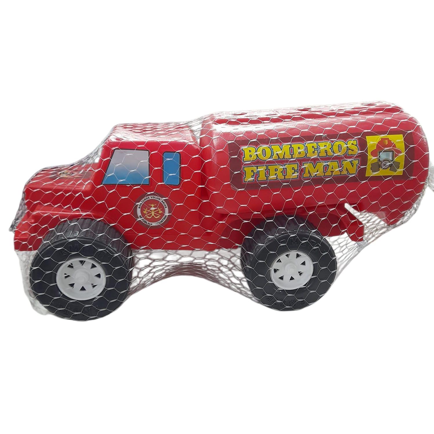 CAMION BOMBEROS GRANDE EN RED
