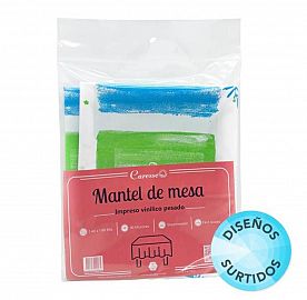 MANTEL ESTAMPADO 1.40X1.80MTS
