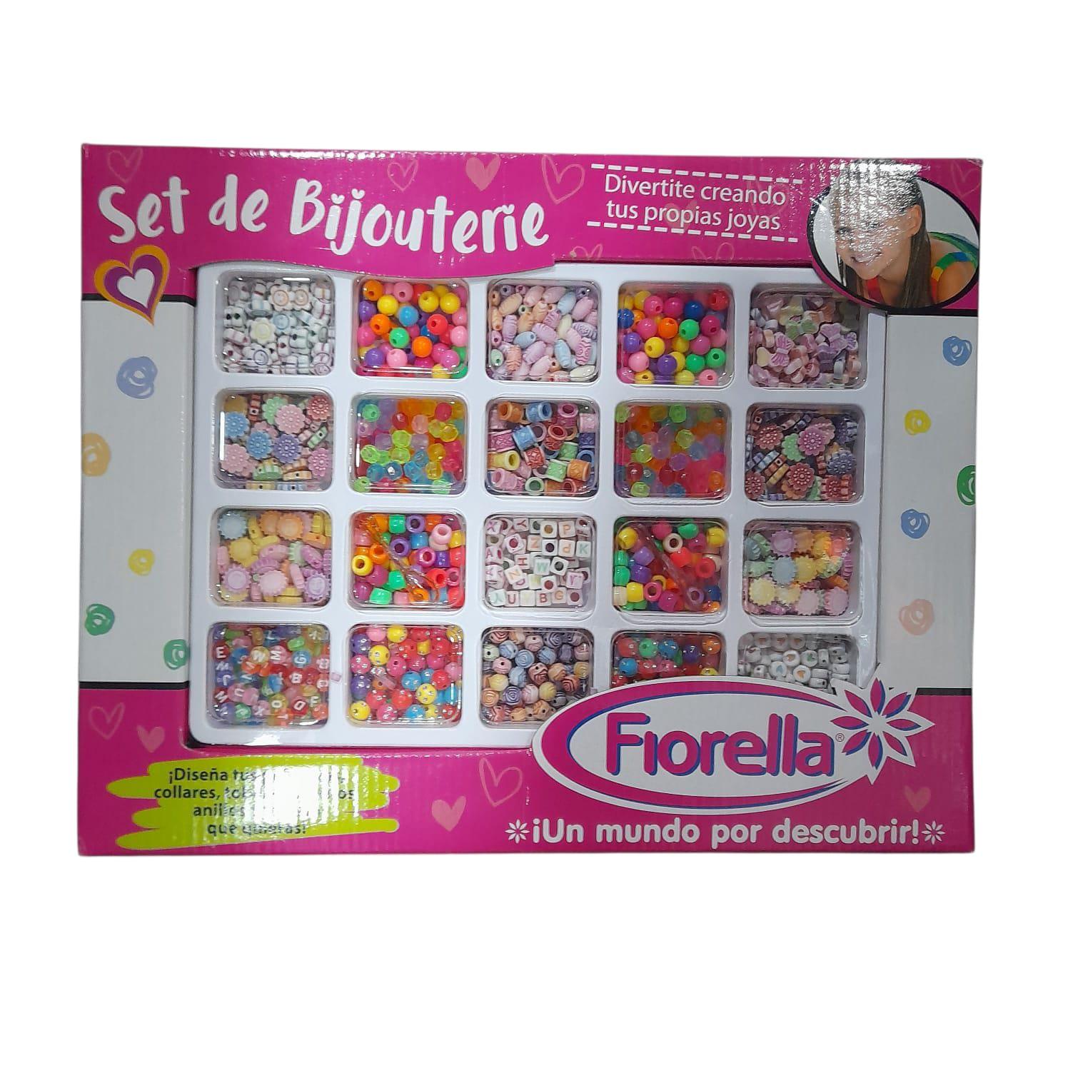 SET BIJOUTERIE EN CAJA MAR PLAST