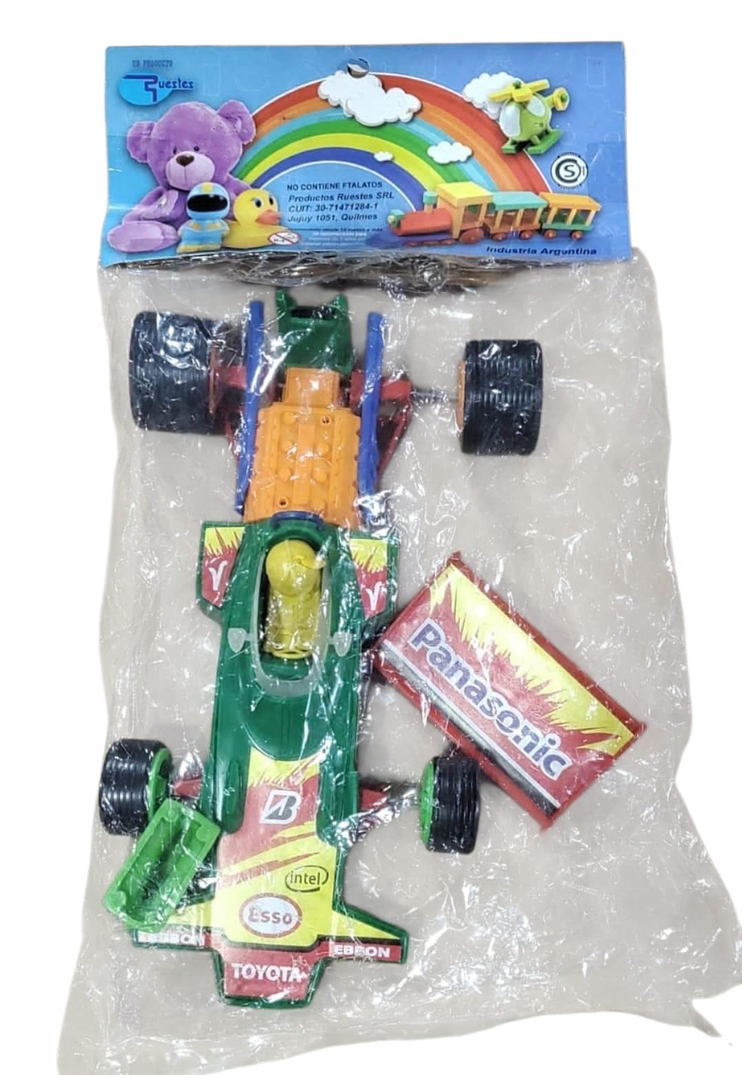 AUTO F1 PLASTICO EN BOLSA