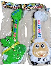 GUITARRA PLASTICA A PILAS